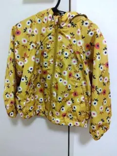花柄イエロージャケット サイズ120