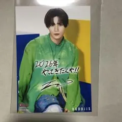 ニューイヤー EBiDAN フォトカード BUDDiiS TAKUYA