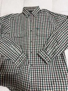 【希少サイズ】ニューエラ　black label フランネルシャツ