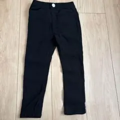 petit main ロングパンツ ブラック　100 プティマイン