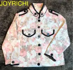 美品【JOYRICH】フラワー柄ジャケットのサムネイル