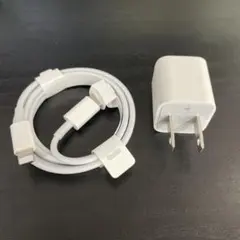 Apple 純正　LightningケーブルとACアダプターセット　未使用