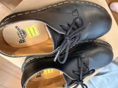 『美品』Dr. Martens ブラック スチールトゥ3ホール
