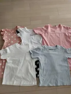 キッズ服 Tシャツ ワンピースセット 130cm