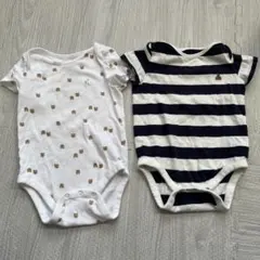 baby GAP 12-18m ロンパース　熊　ストライプ　まとめ売り　春夏