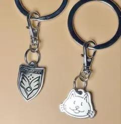 バンプ エンブレム ロゴ ニコル キーホルダー キーリング セット