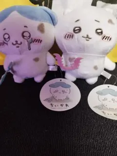 ちいかわ とぼとぼぬいぐるみ ちいかわ＆ハチワレ