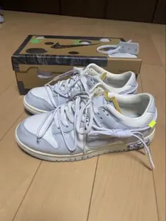 OFF-WHITE × NIKE DUNK LOW 1 OF 50 