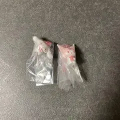 メルヘン工房　おなまえホルダー　ワントーンマスコット　桜　クロミセット