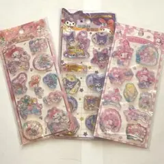 サンリオ マイメロ クロミ ウォーターシール 3枚セット