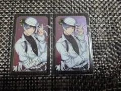 ツイステ メタルクリアカード メタカ ハロウィン ジェイド 箔