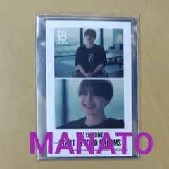 BE:FIRST　MANATO　映画　第1弾　入場者プレゼント　フォト風カード