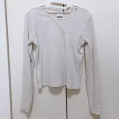 ZARA リブ長袖トップス