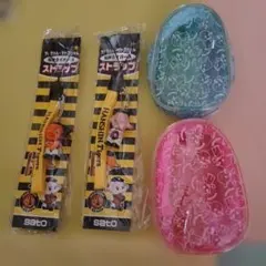サトちゃん サトコちゃん 阪神タイガース ストラップ ケース 4点セット