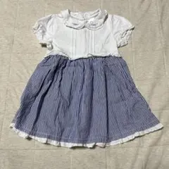 マザウェイズ　83cm 半袖ワンピース　80cm メゾピアノ　女の子　夏服