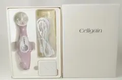 【新品・未使用】Cellgain 美顔器 ピンク 充電器・説明書付 動作確認済み】Cellgain セルゲイン 美顔器 ピンク 充電器・説明書付