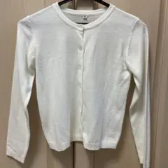 アイボリー カーディガン 140