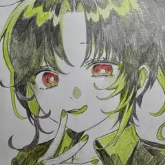 手描きイラスト オリジナルキャラクター - メルカリ
