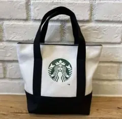 スターバックスランチバッグトートバッグホワイト