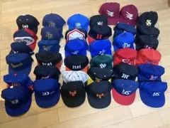プロ野球 球団キャップ 9個 まとめ売り - メルカリ