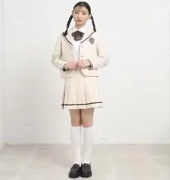 ベージュ フォーマルスーツ セット