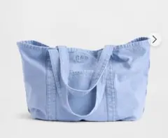 完売品　GAP ロゴトートバッグ 美品　ブルー 完売品 GAP ロゴトートバッグ 新品 ブルー - メルカリ
