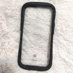 iPhone13/14 iFace ケース BLACK ブラック 透明 クリア