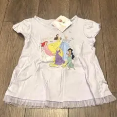 【新品未使用タグ付き】ユニクロ　プリンセスTシャツ　110