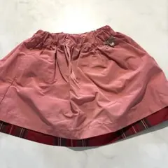 BEBE ピンクフレアスカート　110