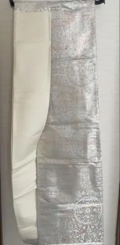 シルバー模様入り 袋帯