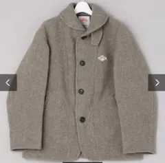 DANTON ウールモッサコート　38 ブラウン