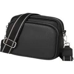 ショルダーバッグ レディース 斜めがけ 軽量 小さめ 肩掛け ミニバッグ 黒