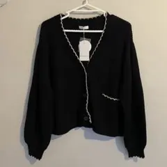 バルーン袖 ニット