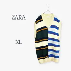 ZARA ザラ ベスト メンズ お洒落 カジュアル ゆったり ユニセックス XL