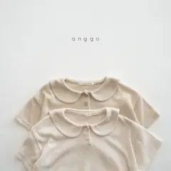 Noeul anggo ロンパース オフホワイト 6m 60cm 70cm
