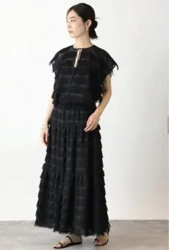 COUTURE D’ADAM/クチュールドアダムHavana ティアードスカート