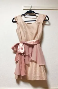 ワンピース ヒョウ柄 ミニワンピ ミニドレス キャバ 結婚式