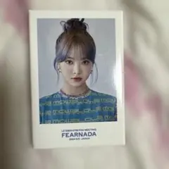 LE SSERAFIM　フォト缶バッチ　ウンチェ　2024S/S