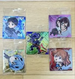 エヴァ 新劇場版 シールウエハース 補完計画 サードインパクト5枚セット