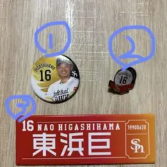 ソフトバンクホークス　東浜巨 応援グッズ