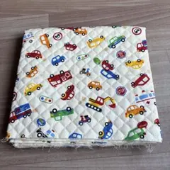 可愛いキルティング生地　110✖️52 働く車