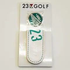 23区GOLF ニジュウサンク ゴルフ マーカー クリップタイプ 白 撮影時開封のサムネイル