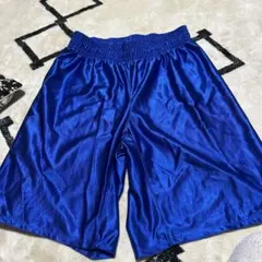 サッカーパンツ青 Lサイズ ハーフパンツ