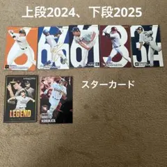 プロ野球 トレーディングカードセット　スターカード