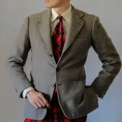 美品ベルベスト×バーニーズニューヨーク別注カシミヤニットテーラードジャケット46