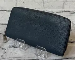 コーチ COACH ラウンドZIPウォレット長財布中古