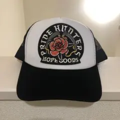 メッシュキャップ Vintage アメカジ 帽子 トラッカーキャップ バラ