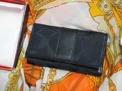 COACH ブラック キーケース