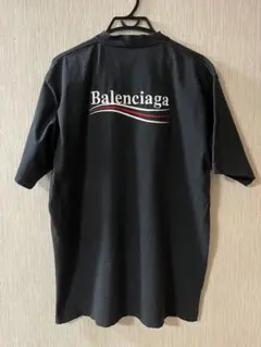 ⭐️希少⭐️ バレンシアガ オーバーサイズTシャツ ネイビー - メルカリ