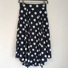 38サイズ　DOUBLE STANDARD CLOTHING　ドット　スカート